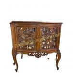 Antique French Louis XV Style Credenza Cabinet