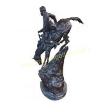 Frederic Remington Mountain Man Bronze Statue