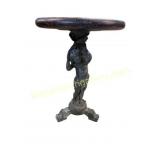 Cast Iron Putty Pedestal Table
