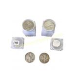 Walking Liberty Silver Half Dollars 1943 & 1945