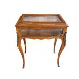 French Louis XV Style  Vitrine Table