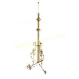 French Empire Style Brass Floor Lamp