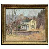 Farmhouse in Mountain Landscape