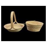 Two Gullah Geechee Baskets