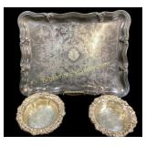 Silver Plate Serving  Articles