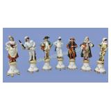 7 Porcelain Figurines from Jeannne Reed, Ltd