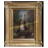 Elegant Ladies Going for a Row, J. A. Chantrelle