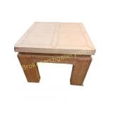 Rope-Wrapped Side Table