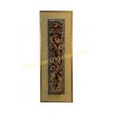 Chinese Giltwood Panel