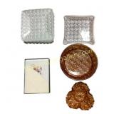 Glass and Stationery Lot