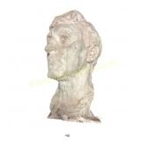 Plaster Bust Signed by Ralph Stackpoole