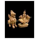 Thai and Balinese Carvings