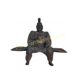 Hand-Carved Figurine of Minamoto no Yoritomo