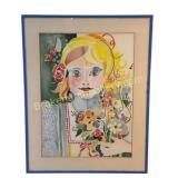 Watercolor Portrait Gretchen,  Jill Zimerman