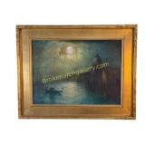 Venetian Moonlight Scene, George Hirst Bogert