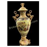 Japanese Satsuma Temple Urn
