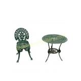 Outdoor Table With Chair