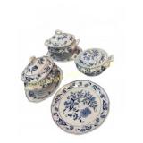 Blue Danube Porcelain Serving Set