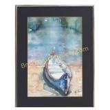 Shore Scene Watercolors, Jill Zimerman