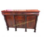 American Empire Mahogany Sideboard