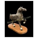 Carved Wooden Horse