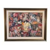 Abstract Expressionist Painting, Arkady Draznin