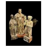 Three Reliquary Statues