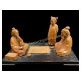 Chinese Carved Figural Grouping