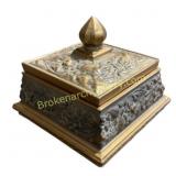 Resin Decorative Box with Lid