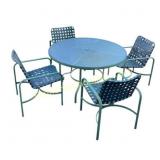 Five-Piece Woven Patio Furniture Set