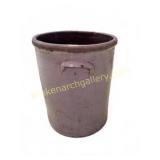 Stoneware Crock with Handles, 22.5 x 18 in