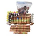 Lincoln Cent Rolls with Wheat Cents & Coin Tubes