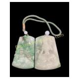 Two Natural Jade Pendants