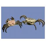 Bronze Cast Crabs