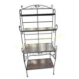 Vintage Iron Bakers Rack