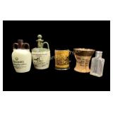Liquor Bottles, Beer Steins
