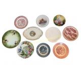 Set of Ten Ceramic Plates