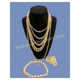 Vintage Costume Pearls