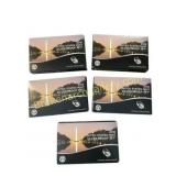 Five 2016 U.S. Mint Silver Proof Sets