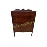 Mahogany Four-Drawer Chest