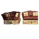 Pair Elegant Settees