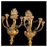 Pair French Style Wall Sconce