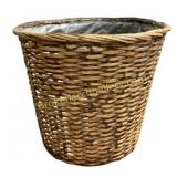 Hand Woven Wicker Basket with Liner
