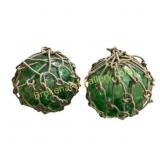 Green Glass Fishing Floats