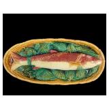 Majolica Fish Basket