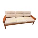 Dyrlund Danish Modern Teak Three-Seat Sofa