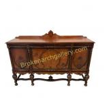 Carved Walnut Sideboard/Buffet