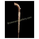 Chinese Hand Carved Cane