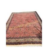 Persian Herati-Design Room-Size Carpet