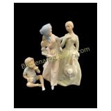 Two Royal Dux Figurines
